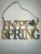 Happy Spring – Madaras fa ajtódísz tavaszi dekor