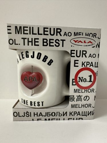 A legjobb apa – 3 dl-es bögre ajándékdobozban