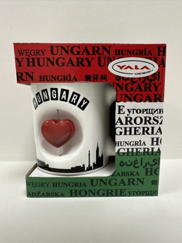Hungary szívvel – díszdobozos ajándékbögre