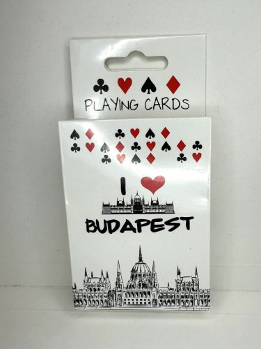 I  Budapest francia kártyapakli