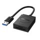 UGREEN USB 3.0 USB-A SD Kártya kártyaolvasó,TF + SD, fekete
