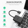   UGREEN USB 3.0 USB-A SD Kártya kártyaolvasó,TF + SD, fekete
