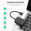 UGREEN USB 3.0 USB-A SD Kártya kártyaolvasó,TF + SD, fekete