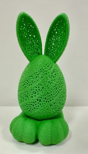 Húsvéti Nyuszilámpa – Egyedi, 3D Nyomtatott Dekoráció
