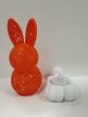 Világító Nyuszi Mécsestartó – 3D Nyomtatott