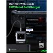 UGREEN hálózati töltő Uno robot, RG, 65W, 3 Port, GaN, fekete