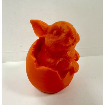 Nyuszi a Tojásban – 3D Nyomtatott Húsvéti Dekor