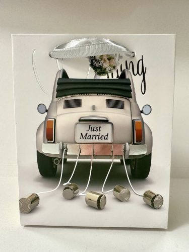 Nászút Expressz – Kisméretű esküvői ajándéktáska