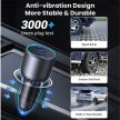 UGREEN Szivargyújtós autós gyorstöltő, 3 port, 2x USB-C, 1x USB-A, 75W, szürke