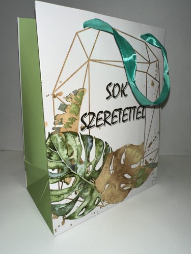 Sok Szeretettel – Prémium ajándéktáska közepes méret