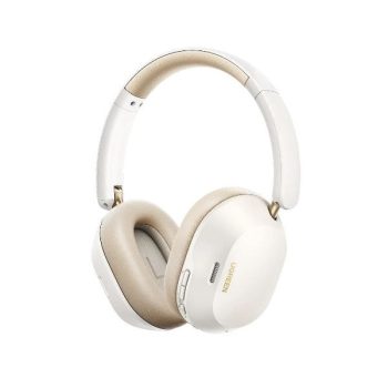   UGREEN Headset, vezeték nélküli fejhallgató, aktív zajszűréssel, ANC, HiTune Max 5C, fehér