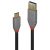 LINDY Kábel USB 3.2 Gen2 A - C, 5A, 10 Gbps, M/M 1,5m, fekete