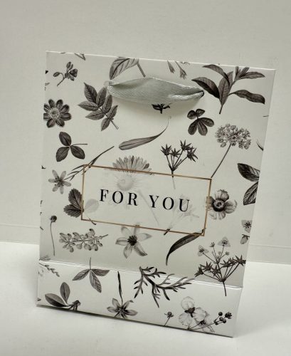  "For You – Virágos elegancia" papírtasak