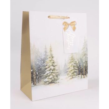 Téli Erdő – Karácsonyi Ajándéktáska (S méret)