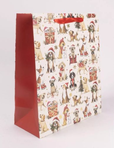 Karácsonyi Kutyaparádé – Ajándéktasak (L-es)