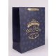 Royal Blue Christmas – Arany Ünnepi Ajándéktasak (L-es)