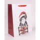 Karácsonyi Ajándékdobozos Cica – Ajándéktáska (S méret)