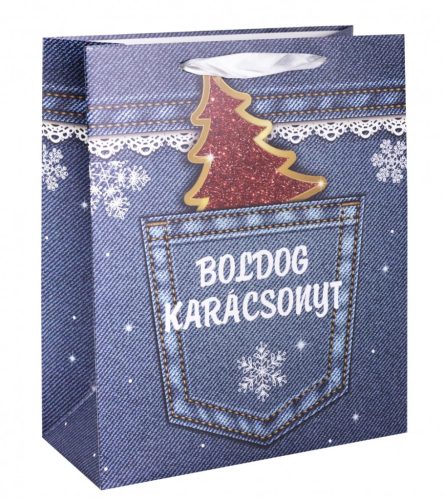 Farmer Zsebes Karácsony – Ajándéktasak (L-es)