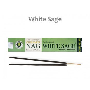   Golden Nag White Sage – tértisztító fehér zsálya füstölő