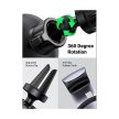 UGREEN Autós telefon gravitációs tartó 4,7" - 7,2" szellőzőhöz rögzíthető, automata lock, szürke