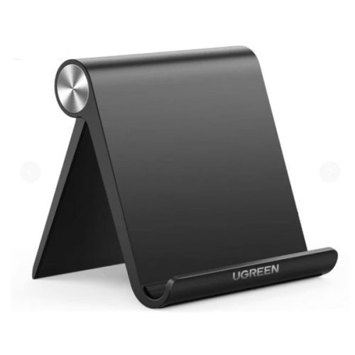 UGREEN Tablet állvány állítható, összecsukható, fekete