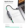 UGREEN Ethernet adapter 1 Gbit/s, szürke