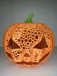 „Lace Pumpkin Glow” – Csipkés tök mécsestartó LED fényhez