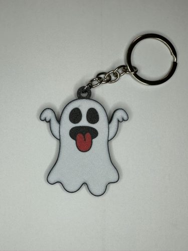 Szellem kulcstartó – Vidám Halloween kiegészítő