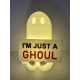 „Just a Ghoul” LED mécsestartó szellem