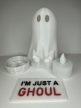 „Just a Ghoul” LED mécsestartó szellem