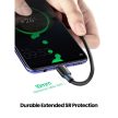 UGREEN Kábel USB 2.0 USB-A - USB-C, Gyorstöltő, 18W, 3A, M/M, 1m, fekete