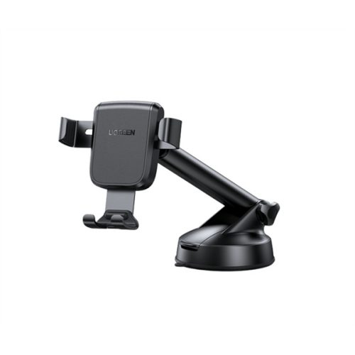 UGREEN Autós telefon gravitációs tartó 4,7" - 7" tapadókorongos, automata lock, szürke