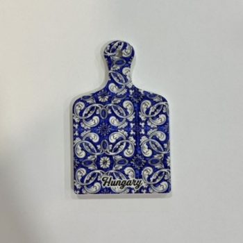 Hungary Blue – Mini Vágódeszka Hűtőmágnes