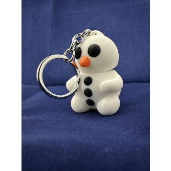 Hóember kulcstartó