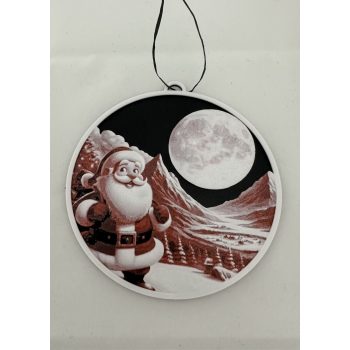 Télapós karácsonyfadísz