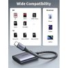   UGREEN 2 az 1-ben USB 3.0 USB-C SD80888    Kártya kártyaolvasó 0,15m, fekete