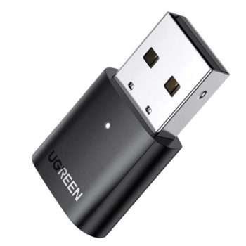   UGREEN Adapter Bluetooth V5.0 - Dongle adapter PC-hez, nem Bluetooth képes eszközökhöz, fekete