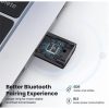   UGREEN Adapter Bluetooth V5.0 - Dongle adapter PC-hez, nem Bluetooth képes eszközökhöz, fekete