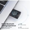 UGREEN Adapter Bluetooth V5.0 - Dongle adapter PC-hez, nem Bluetooth képes eszközökhöz, fekete
