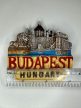Budapest Parlament és Lánchíd kerámia hűtőmágnes