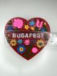 Budapest Virágszív – Színes Budapest hűtőmágnes