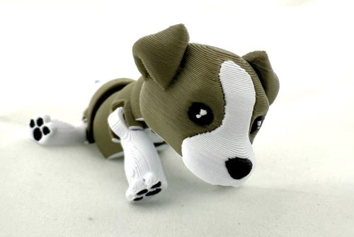 3D Nyomtatott Kutyusok – Két Méretben