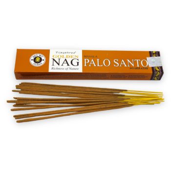 Tiszta tér: Golden Nag Palo Santo masala füstölő (15 g)