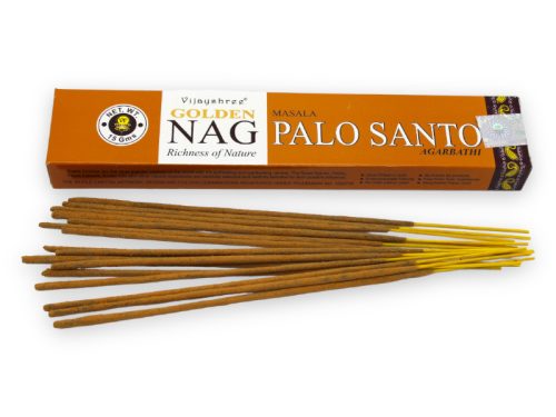 Tiszta tér: Golden Nag Palo Santo masala füstölő (15 g)