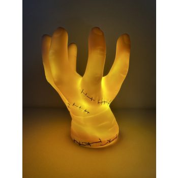 Hátborzongató világító kéz (Halloween LED)