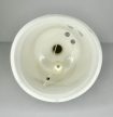 Magyaros virágmintás porcelán csengő