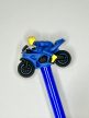 Kék motoros zselés toll