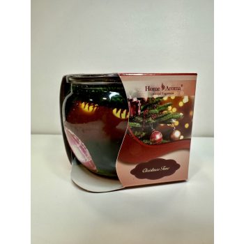 Christmas Time illatgyertya üvegben ünnepi aromával