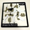 3D nyomtatott mini állatmodell – összeállítható figura