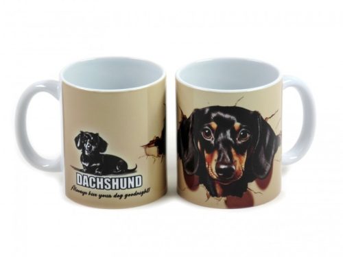 Tacsi Imádók – Dachshund bögre 3 dl